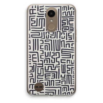 Moroccan Print: LG K10 (2017) Transparant Hoesje
