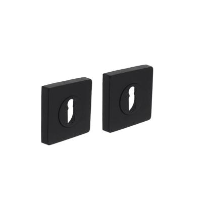 Intersteel Vierkant rozetTira sleutelgat zwart - 0023.318586