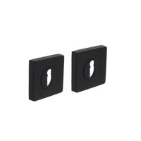 Intersteel Vierkant rozetTira sleutelgat zwart - 0023.318586