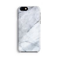Witte marmer: Volledig geprint iPhone SE 2020 Hoesje