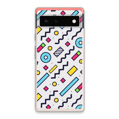 8-bit N°8: Google Pixel 6 Transparant Hoesje