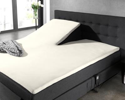 Dreamhouse Splittopper Katoen Hoeslaken Creme 160 x 220