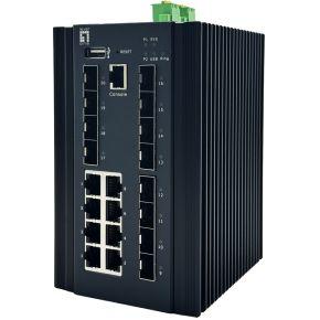 LevelOne IGU-2072 netwerk-switch Managed L2+ Gigabit Ethernet (10/100/1000) Zwart