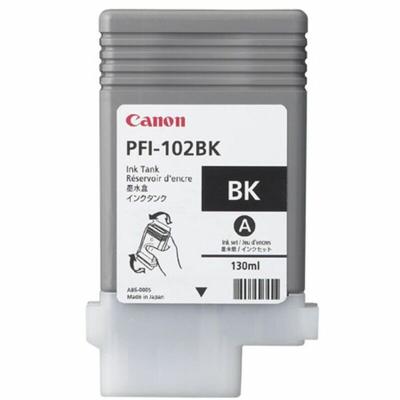 Originele Toner Canon PFI-102BK Zwart