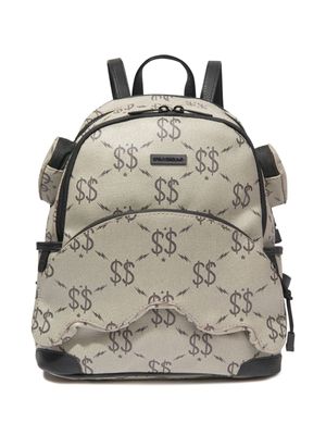 sprayground kid sac à dos Double Money Dlx - Gris