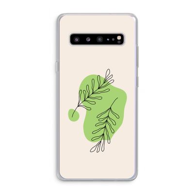 Beleaf in you: Samsung Galaxy S10 5G Transparant Hoesje