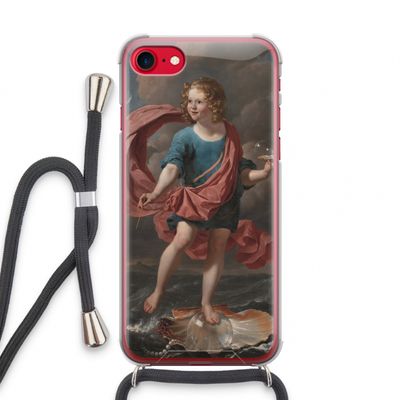 Soap Bubbles: iPhone SE 2020 Transparant Hoesje met koord