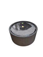 Fontein stone lite black sandstone waterornament I - Elite