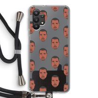 Kanye Call Me?: Samsung Galaxy A32 5G Transparant Hoesje met koord
