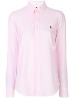 Polo Ralph Lauren striped oxford shirt - Rose - thumbnail