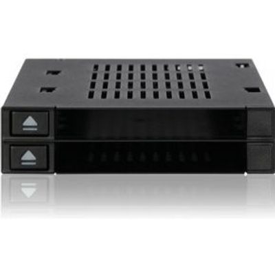 Icy Dock MB522SP-B 2x2,5 trayless hotswap mobile rack voor externe 3,5