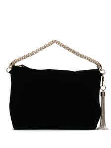 Jimmy Choo pochette Callie en velours - Noir