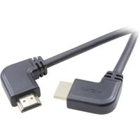 SpeaKa Professional SP-7870392 HDMI-kabel HDMI Aansluitkabel HDMI-A-stekker, HDMI-A-stekker 1.50 m Zwart 4K UHD, Audio Return Channel (ARC), Vergulde