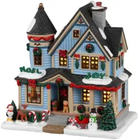 Lemax christmas joy residence verlicht kersthuisje Caddington Village 2023