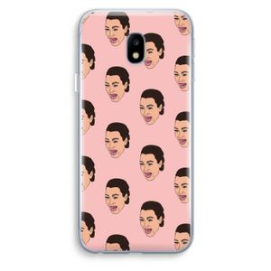 Ugly Cry Call: Samsung Galaxy J3 (2017) Transparant Hoesje