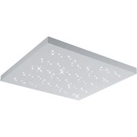 LED Plafondlamp - Plafondverlichting - Trion Tarza - 36W - Aanpasbare Kleur - Afstandsbediening - Dimbaar - Vierkant - Mat Wit - Aluminium - thumbnail