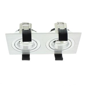 Klemko inbouw armatuur Lumico vierkant 2V wit pan tilt 836914
