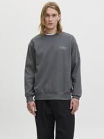 Jack & Jones Jprblachad Branding Sweat Crew Neck Ln Sweater Volcanic Ash