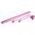 Magic FX STR02PK papieren streamers 10mx1.5cm roze 32st