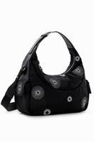Grote tas met borduursels - BLACK - U