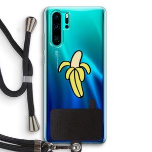 Banana: Huawei P30 Pro Transparant Hoesje met koord