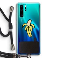 Banana: Huawei P30 Pro Transparant Hoesje met koord