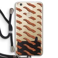 Bacon to my eggs #2: Huawei Ascend P8 Lite (2017) Transparant Hoesje met koord