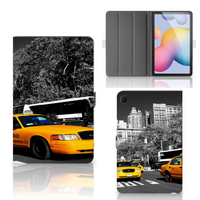 Samsung Galaxy Tab S6 Lite | S6 Lite (2022) Tablet Flip Case New York Taxi - thumbnail