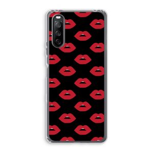 Lips: Sony Xperia 10 III Transparant Hoesje