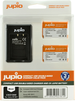 Jupio CSO1000 batterij-oplader Batterij voor digitale camera's USB - thumbnail