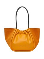 Proenza Schouler sac cabas froncé en daim - Orange