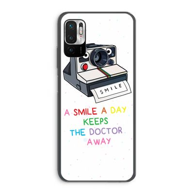 Smile: Xiaomi Redmi Note 10 5G Transparant Hoesje