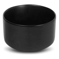 Waskom Blue Label Skov | 22 cm | Keramiek | Vrijstaand | Rond | Zwart