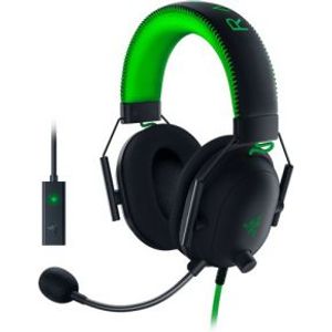 Razer BlackShark V2 Headset Hoofdband 3,5mm-connector Zwart, Groen