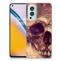 Silicone Back Case OnePlus Nord 2 5G Skullhead