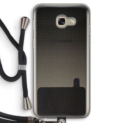 Musketon Halftone: Samsung Galaxy A5 (2017) Transparant Hoesje met koord
