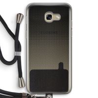 Musketon Halftone: Samsung Galaxy A5 (2017) Transparant Hoesje met koord Musketon Halftone: Samsung Galaxy A5 (2017) Transparant Hoesje met koord