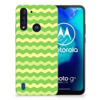 Motorola Moto G8 Power Lite | TPU bumper | Waves Green