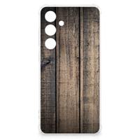 Samsung Galaxy S24 FE Stevig Telefoonhoesje Steigerhout