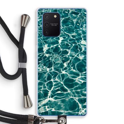 Weerkaatsing water: Samsung Galaxy Note 10 Lite Transparant Hoesje met koord