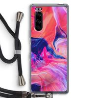 Earth And Ocean: Sony Xperia 5 Transparant Hoesje met koord