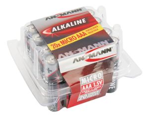 Ansmann 20x Alkaline potloodbatterij | AAA | 1,5 V | LR3 MN2400  - 5015538 - 5015538