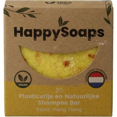 Happysoaps Shampoo bar exotic ylang ylang (70 gr)