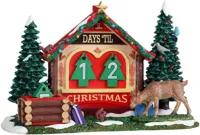 Lemax countdown &apos;til christmas kerstdorp tafereel 2022