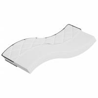 Schuimmatras voor kinderen middelzacht 80x160 cm Schuimmatras voor kinderen middelzacht 80x160 cm