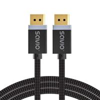 SAVIO DISPLAYPORT (M) - DISPLAYPORT (M) KABEL, V1.4, 3 m, CL-176