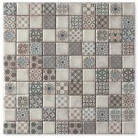 Terre d&apos;Azur Epoca Mozaiek Tegel Vierkant - Marfil Porselein Geglazuurd 285x285 mm