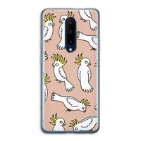 Papegaai: OnePlus 7 Pro Transparant Hoesje