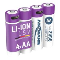 Ansmann 1312-0036 huishoudelijke batterij Oplaadbare batterij AA Lithium-Ion (Li-Ion) - thumbnail