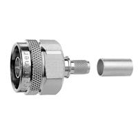 Telegärtner J01020A0127 100023916 N-connector Stekker, recht 50 Ω 1 stuk(s)
